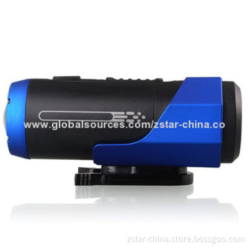 Wi-Fi Sports Camera, Full HD 1,080P Extreme Sports Action DVR Cam WaterproofNew